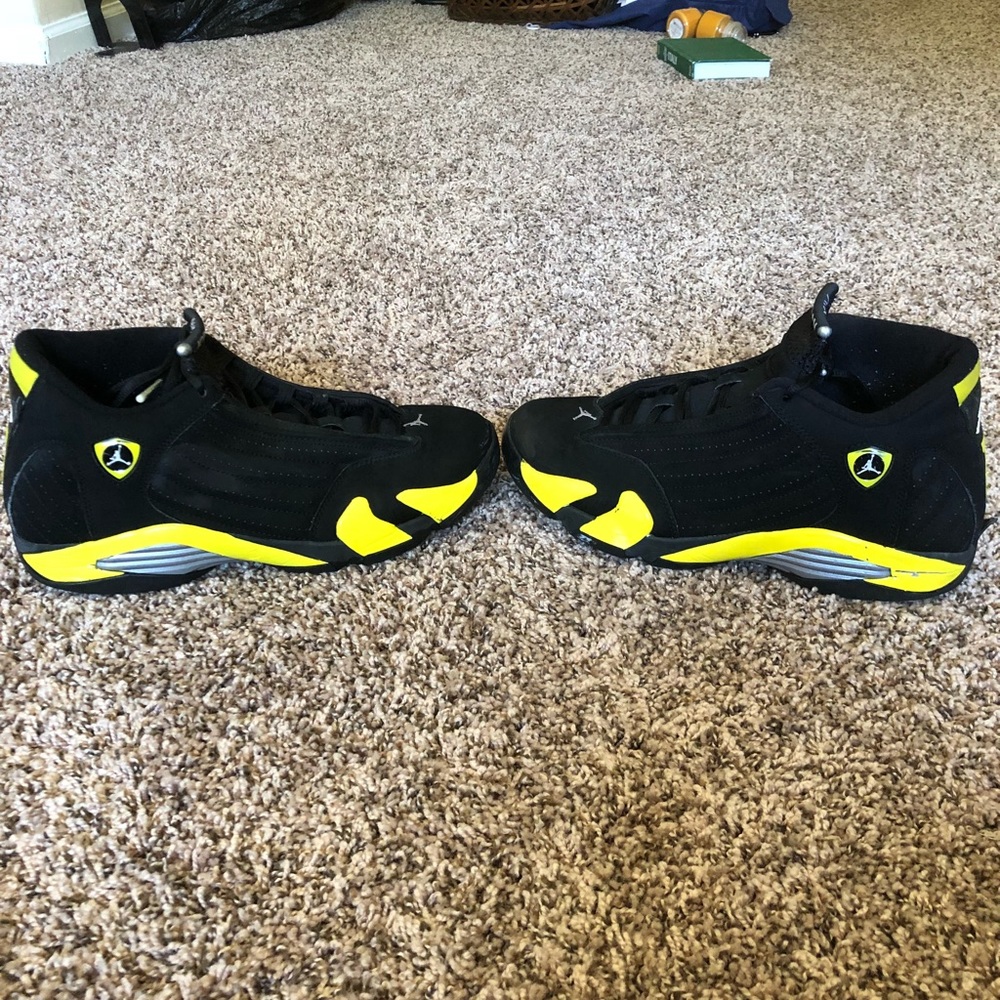 RETRO JORDAN “14” THUNDER (AUTHENTIC) ($85)